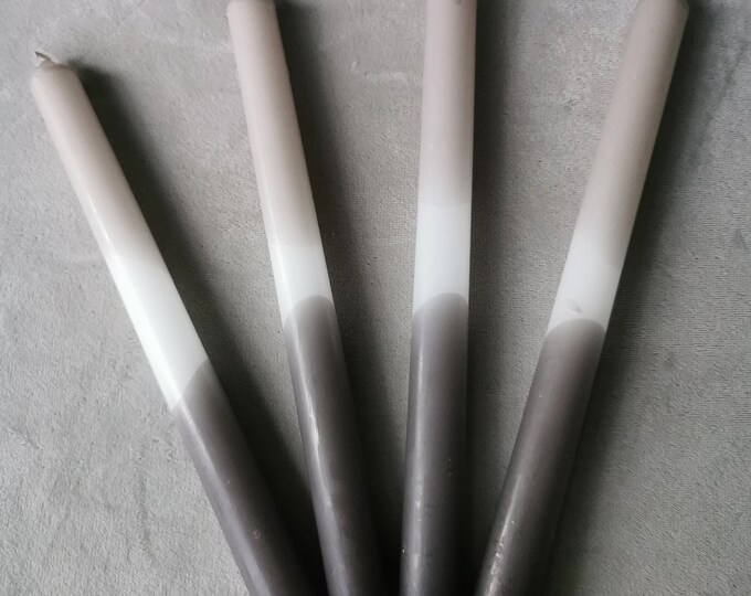 Set of 4 Dinner Candles (2 different variations)