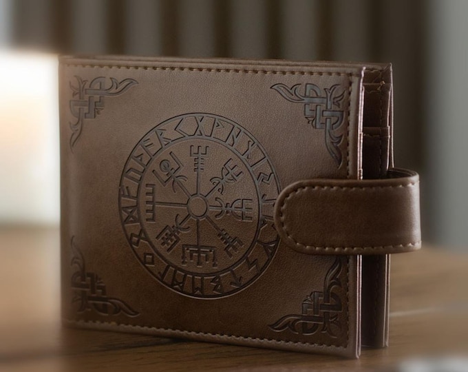 Vegvisir Faux Leather Wallet