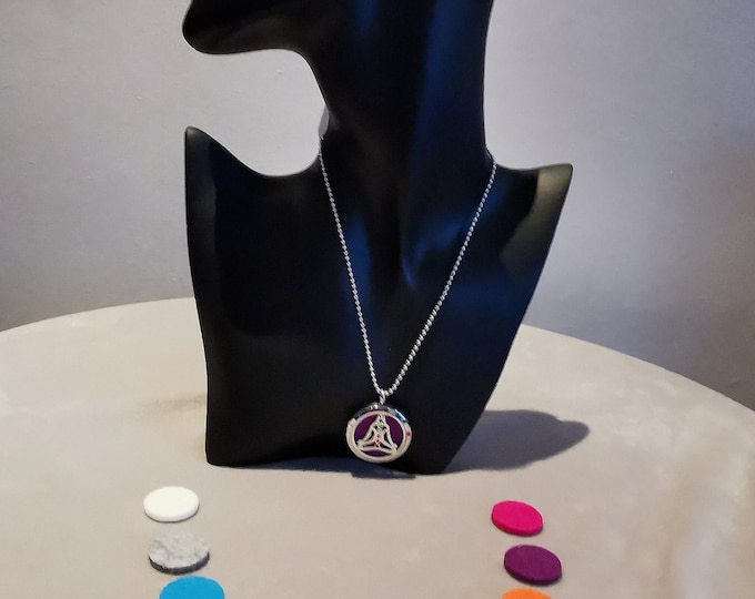 Yoga Chakra Aromatherapy Necklace