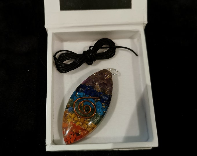 Oval Orgone Pendant
