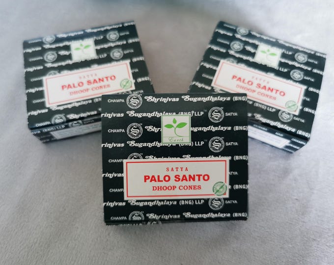 Palo Santo Incense Cones (Single pack)