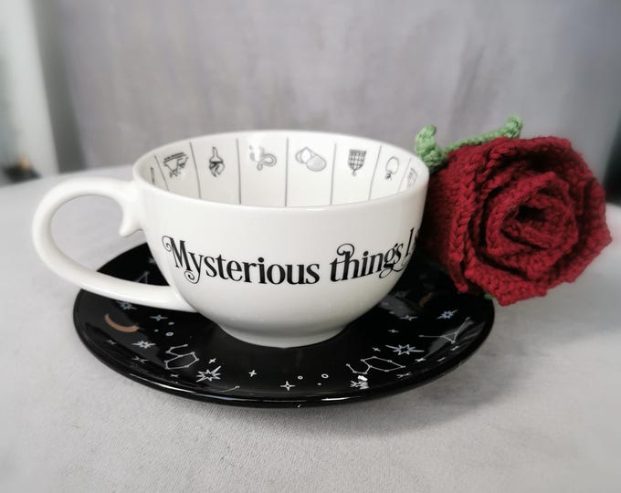 Ceramic Teacup (Fortune Telling Style)