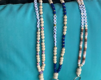 Custom Lanyards for Teachers, ID, Badge, Keys, Nurses, Speech and Language, ASL, Elementary, Middle, Secondary, Guidance, Administration
