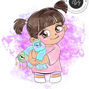 Boo monsters inc  Personajes de monsters inc, Personajes de monster inc,  Boo de monsters inc