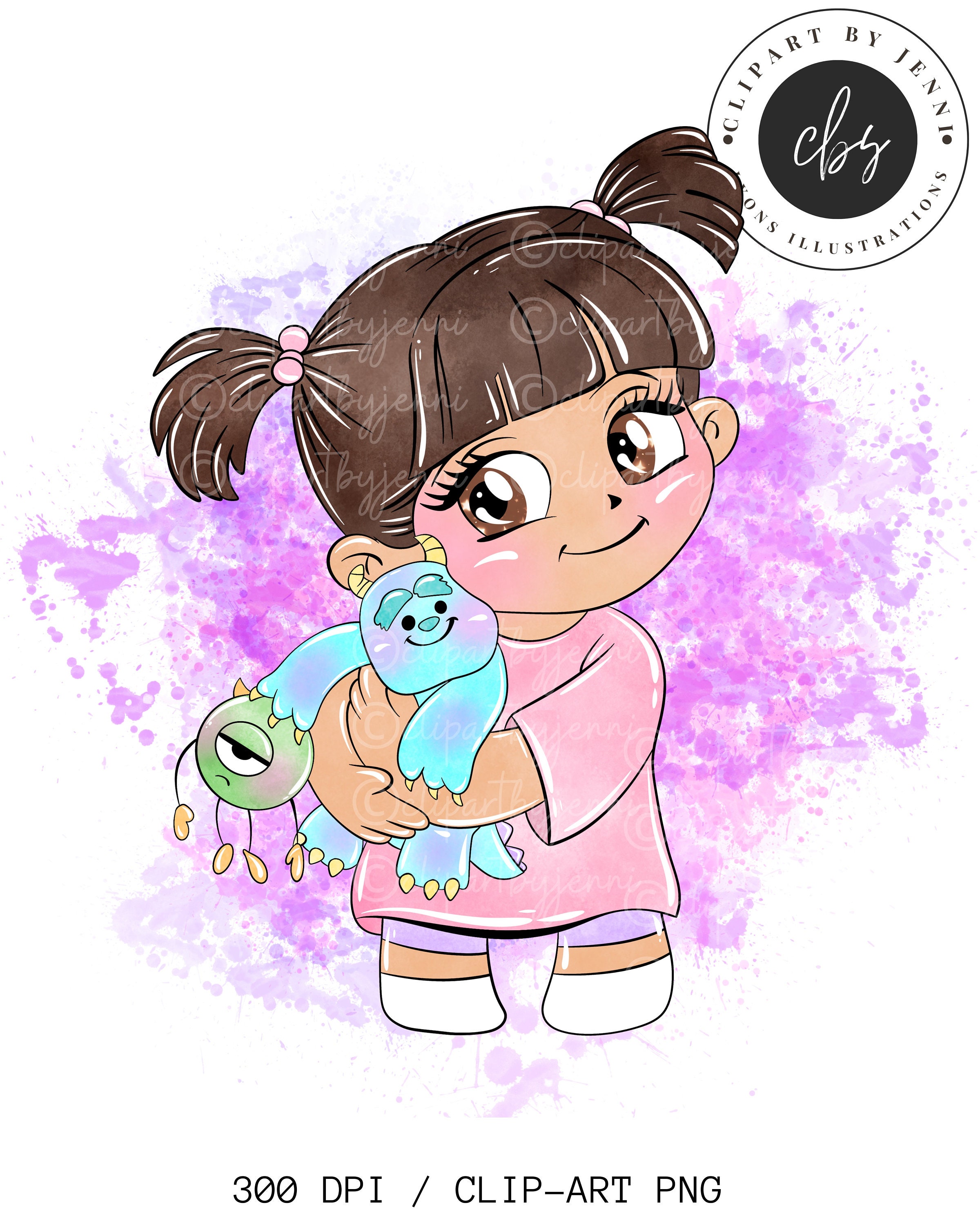 Monsters Clip Art is Inspired by Monsters Inc. Pack Comes With 