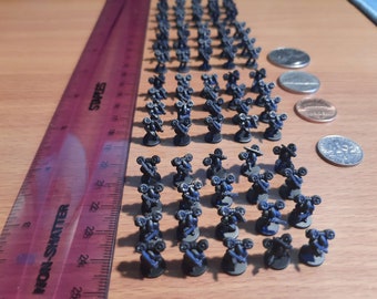 3D PRINTED. EPIC SCALE. 6mm-8mm Marines Jump Squad. 80 Pieces.