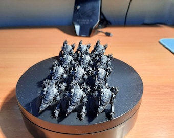 3D PRINTED. EPIC SCALE. 6mm-8mm Chaos Fiend Monsters. 12 pieces.