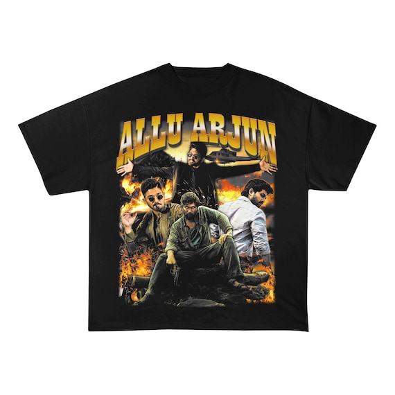 Buy Allu Arjun Graphic Tee Online in India