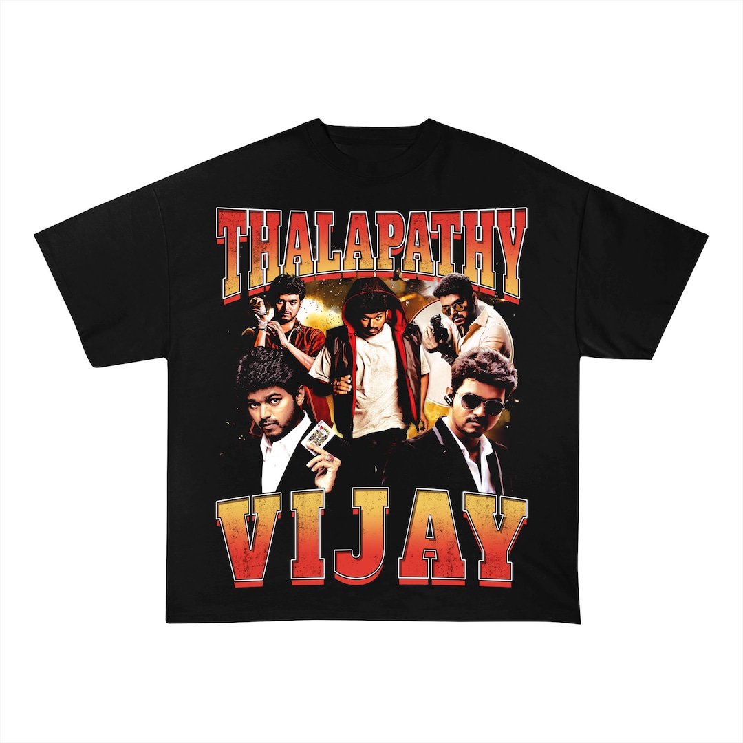 Buy Vijay Graphic Tee Online in India - Main Image