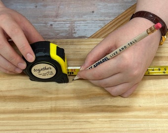 No One Measures Up Custom Tape Measure,Fathers Day Gift From Daughter,Personalized Gifts For Dad,Tape Measure for Husband,Fathers Day Gift