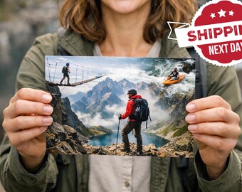 Personalized Travel Photo Metal Print, Custom Trip Memory Gift, Aluminum Wall Decor