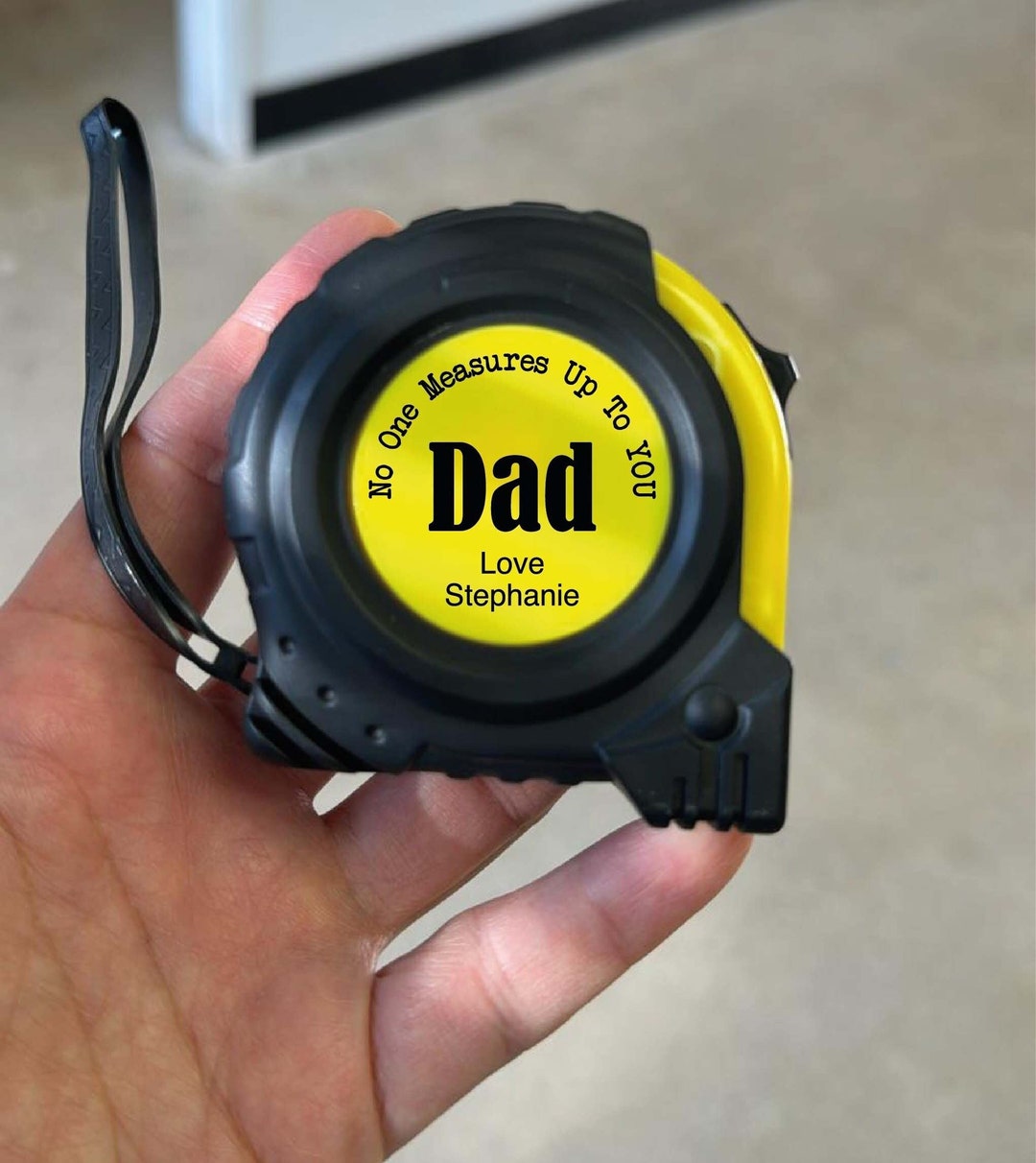 Custom Tape Measure for Dad,father Day Gift,personalized Handymen Gift