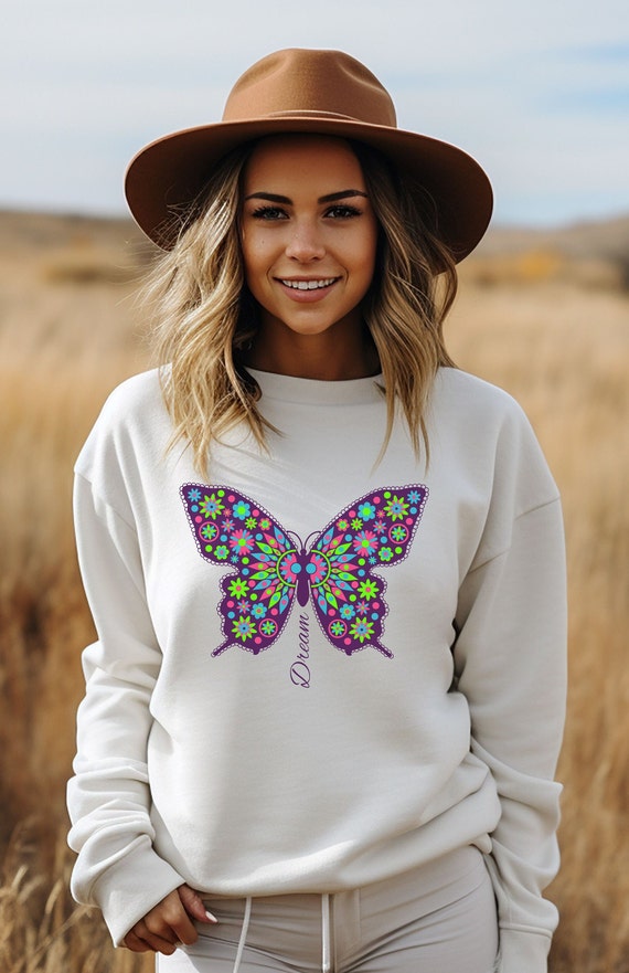 Butterfly dream sweatshirt hotsell
