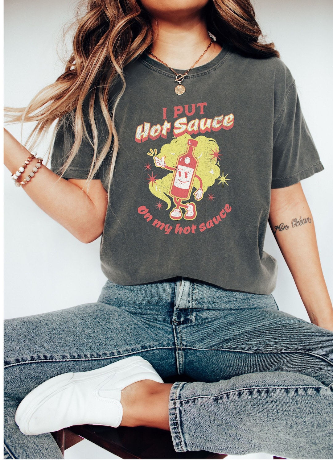 Comfort Colors Hot Sauce Shirt, Unisex Hot Sauce Shirt, Gift for Hot