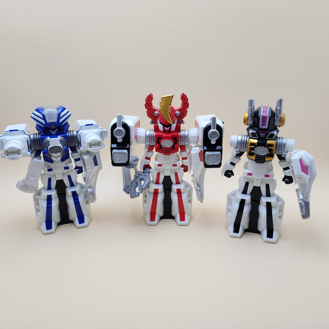 Power Rangers Changing POWER RANGERS Operation Overdrive - Triple-changing 11