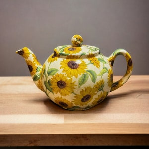 Summer Sunflower Teapot for 2 Cups