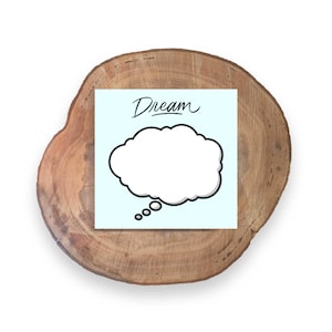Dream Cloud | Stationery - 3x3 Sticky Notes | Unique Gifts for Family Friends