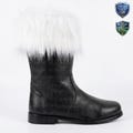 Custom Leather Santa Claus Boots with Detachable Fur - Cosplay Costume product logo