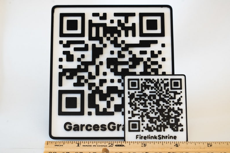 Custom 3D QR Code - Etsy