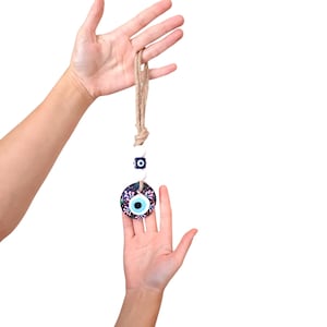 Evil Eye House Protection: Turkish Amulet Wall Hanging