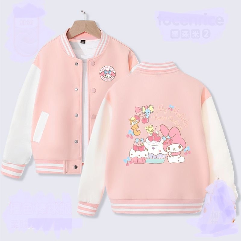 Discover Cute Melody Baseball Jacket