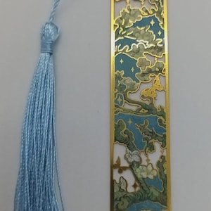 Van Gogh/ Monet artist inspired metal bookmark beautiful gift/present for book lovers/reading accessories blossom