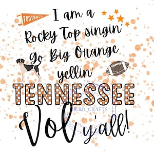 Tennessee tumbler design PNG, tumbler wrap