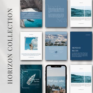 Plantillas modernas de Instagram - Plantillas de Instagram Canva - Instagram estético - Plantilla de 80 publicaciones e historias - Interacción en Instagram - Miniset