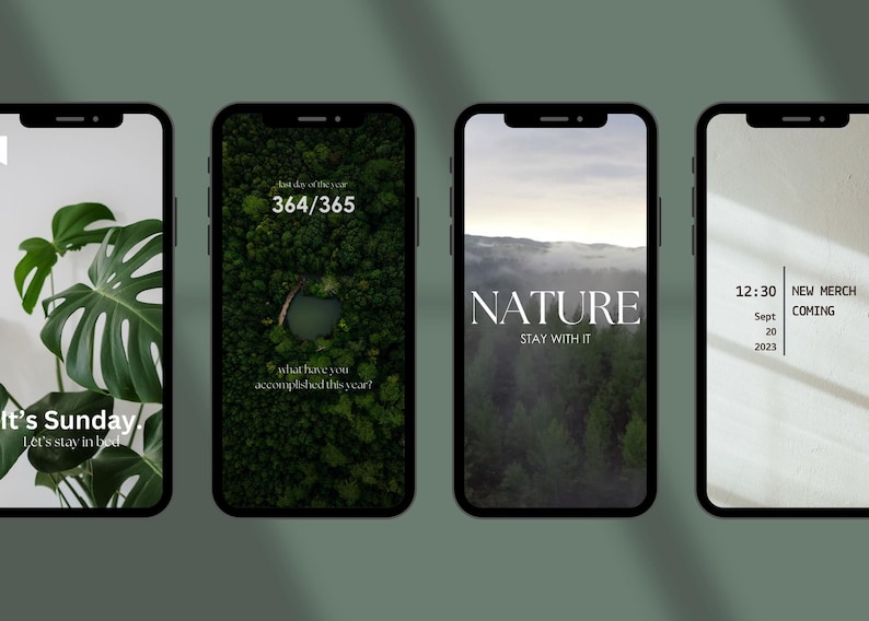 Modern Instagram Templates - Instagram Templates Canva - Aesthetic Instagram - 80 Posts & Stories Template - Instagram Engagement - Minimal image 5