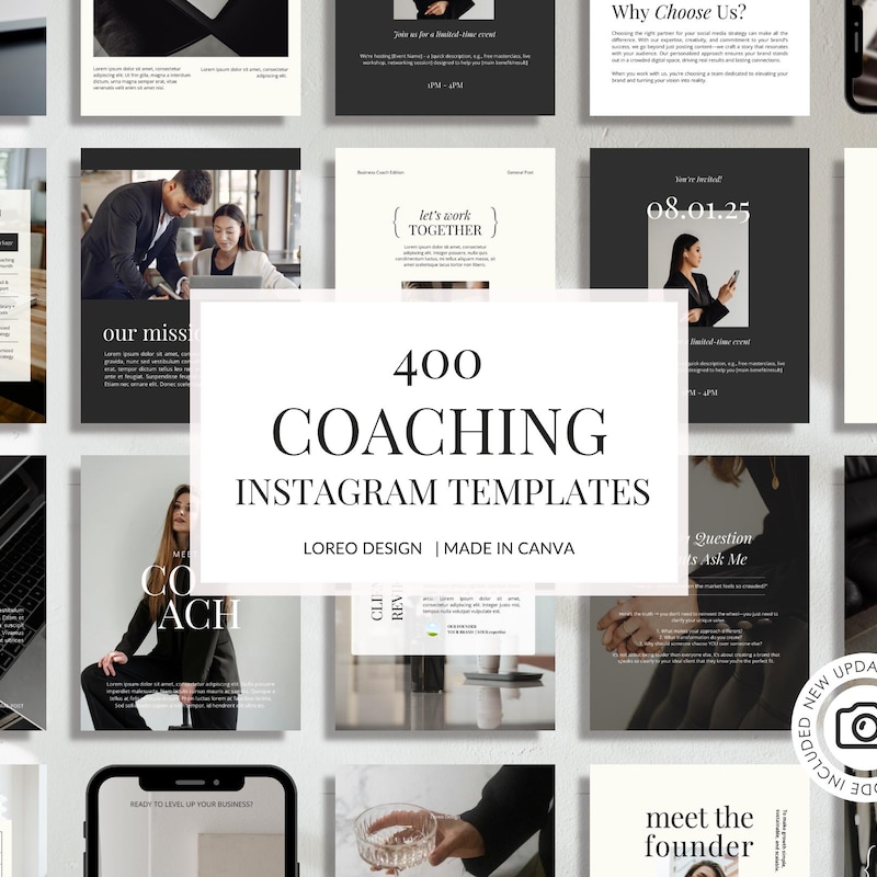Male Instagram Template Etsy