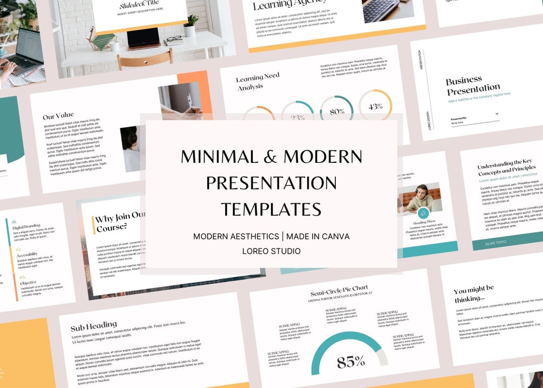 Minimal Modern Powerpoint Presentation Template | Presentation PPT ...