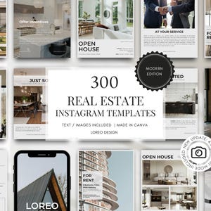 Modelos de posts para Instagram de imobiliárias | Corretor de imóveis | Modelos para Instagram de corretores de imóveis | Modelos do Canva - Stories - Posts - Capas de destaques
