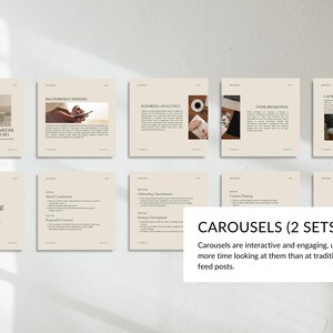 Instagram Templates - Social Media Manager Posts | Marketing Templates | Engagement | Post - Business - Instagram Templates Canva image 7