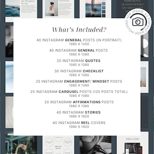 380 Health & Wellness Instagram Canva Templates - Modern | Minimal ...