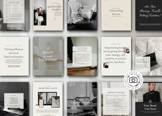 Instagram Templates - Social Media Manager Posts | Marketing Templates | Engagement  | Post - Business - Instagram Templates Canva