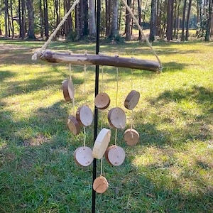Reclaimed Wood Silent Wind Chime