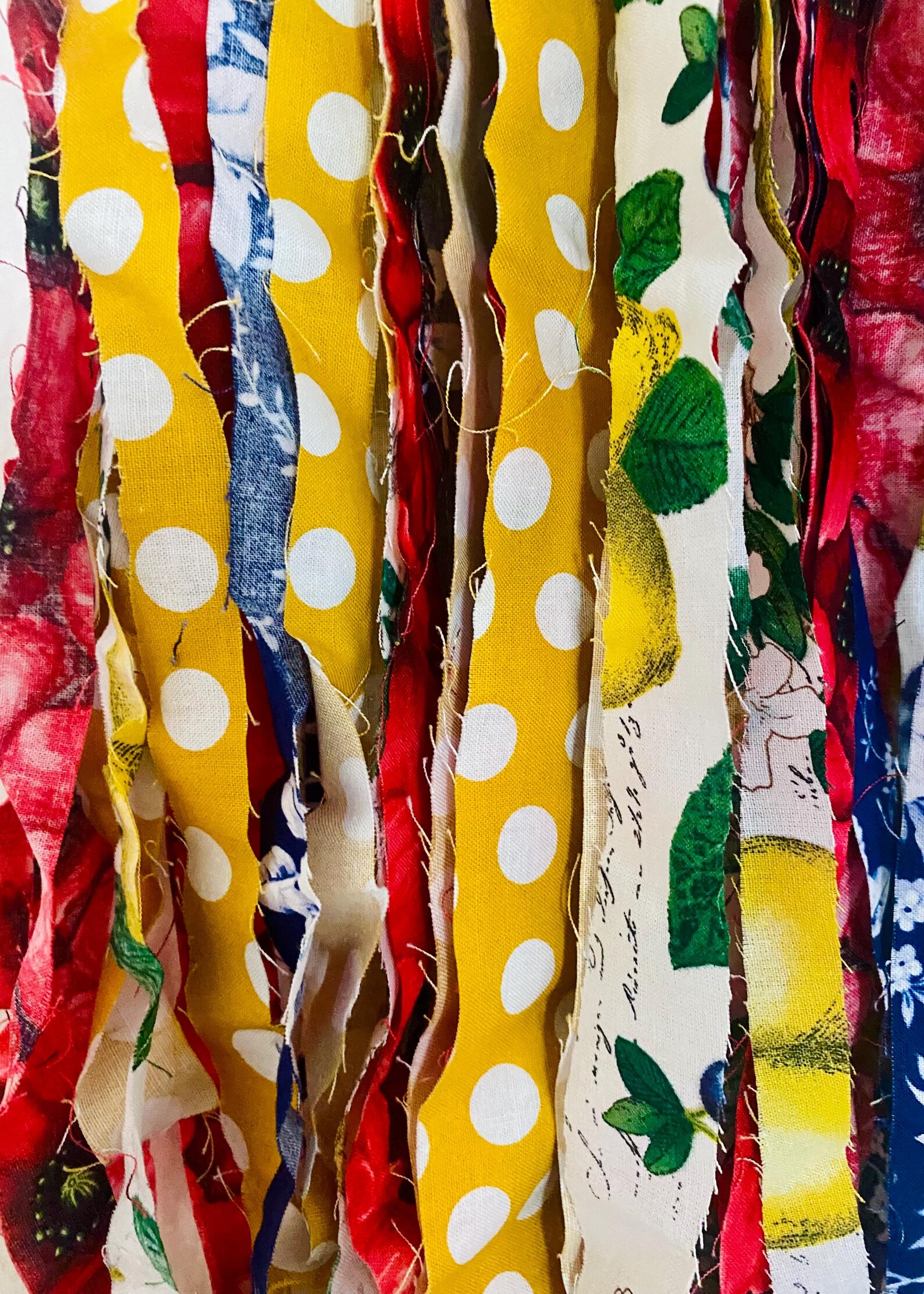 Picture of Boho Fabric Wall Hanging - Etsy