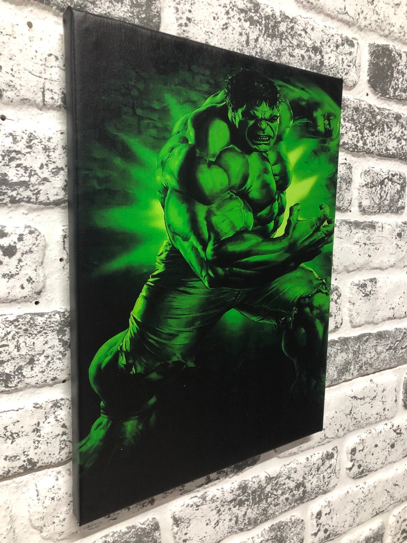Hulk Led Sign, Hulk Led Lighted Wall Decor, Gifts for Him, Handmade Led