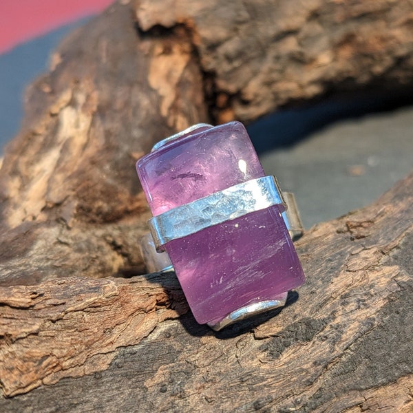 Silberring mit Amethyst