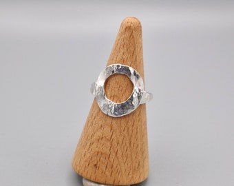 Otwórz srebrny pierścionek