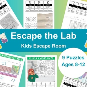 Kids Escape Room - Escape the Lab - Kids Activity