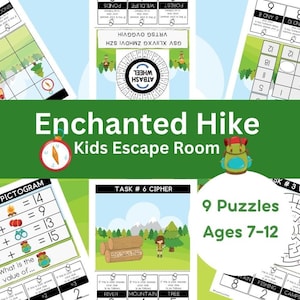 Escape Room for Kids - Enchanted Hike - Ages 7-12