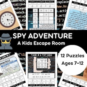 Kids Escape Room - Spy Adventure