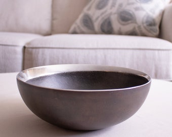 Gorgeous Decorative Bowl: Perfect for Coffee Table, Jewelry Holder, Centerpiece, or Fruit Display!