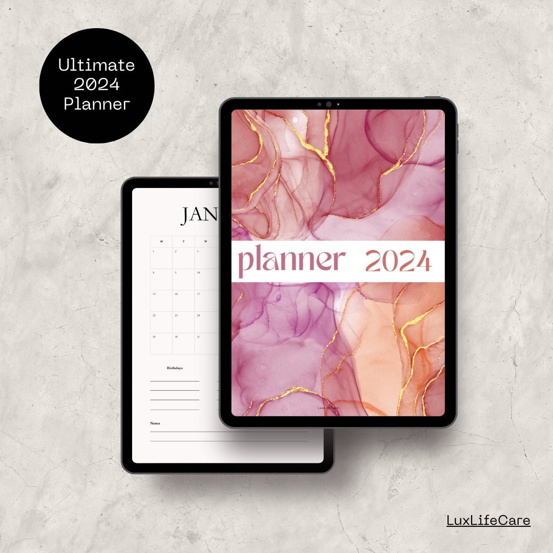 2024 Digital Planner Goodnotes Planner iPad Planner - Etsy