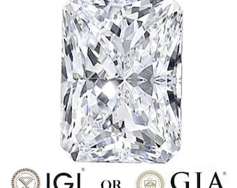 0.70 Ct Radiant Lab Grown Diamond E VVS2 - IGI Certified