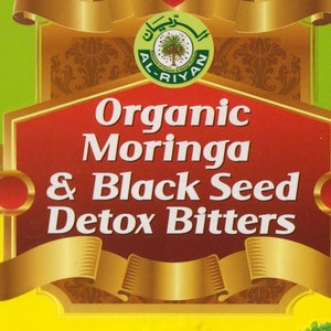Organic Moringa and Blackseed Detox Bitters