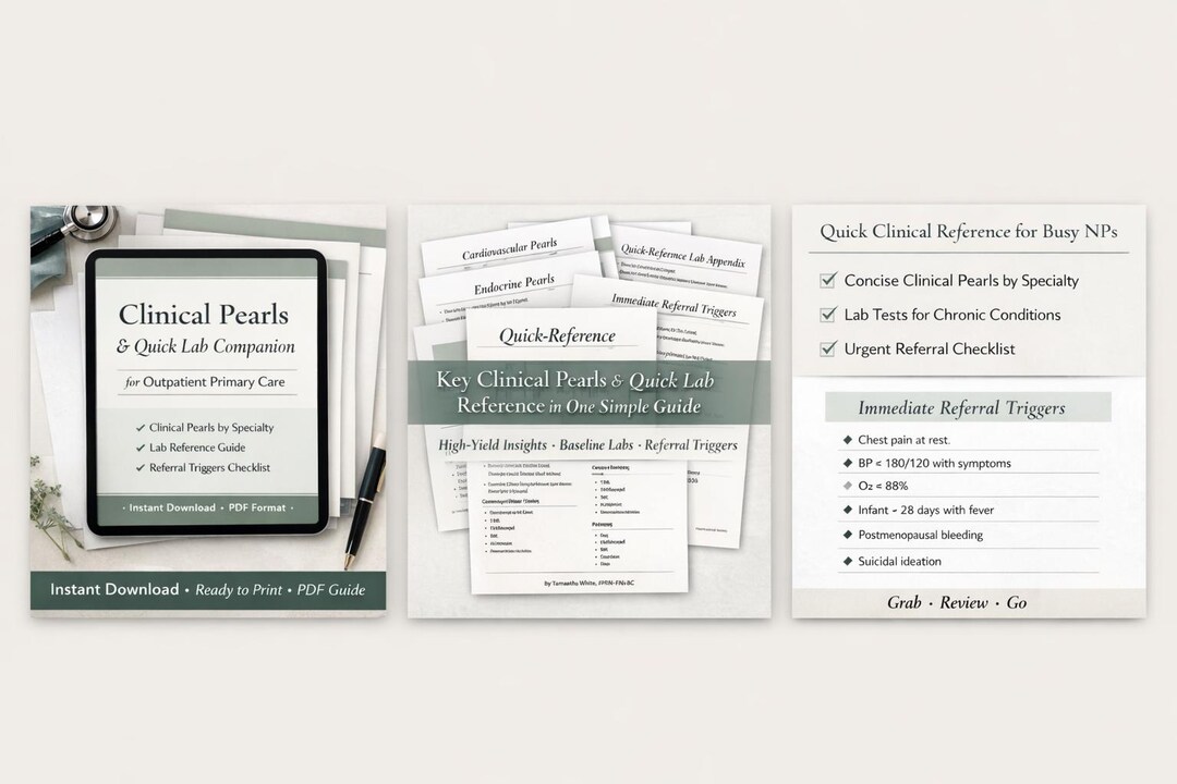 Quick Lab Reference Clinical Pearls & Quick Lab Reference for Outpatient Primary Care - Etsy