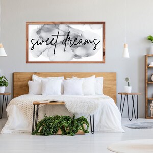 Sweet Dreams Home Wall Decorative Sign