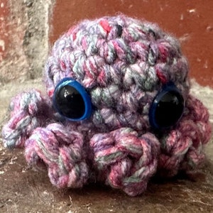 Tiny Crochet Octopus- Leah